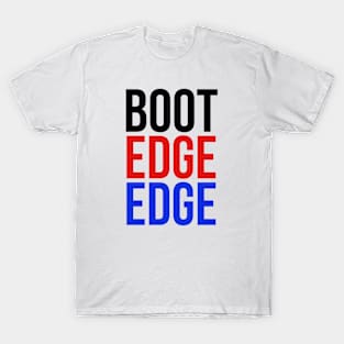 BOOT EDGE EDGE Pete Buttigieg 2020 Presidential Campaign Black Text T-Shirt